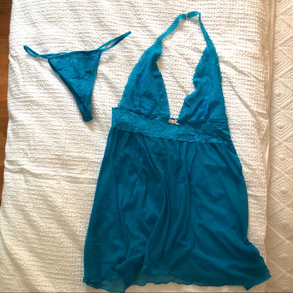 Never worn, new lingerie set